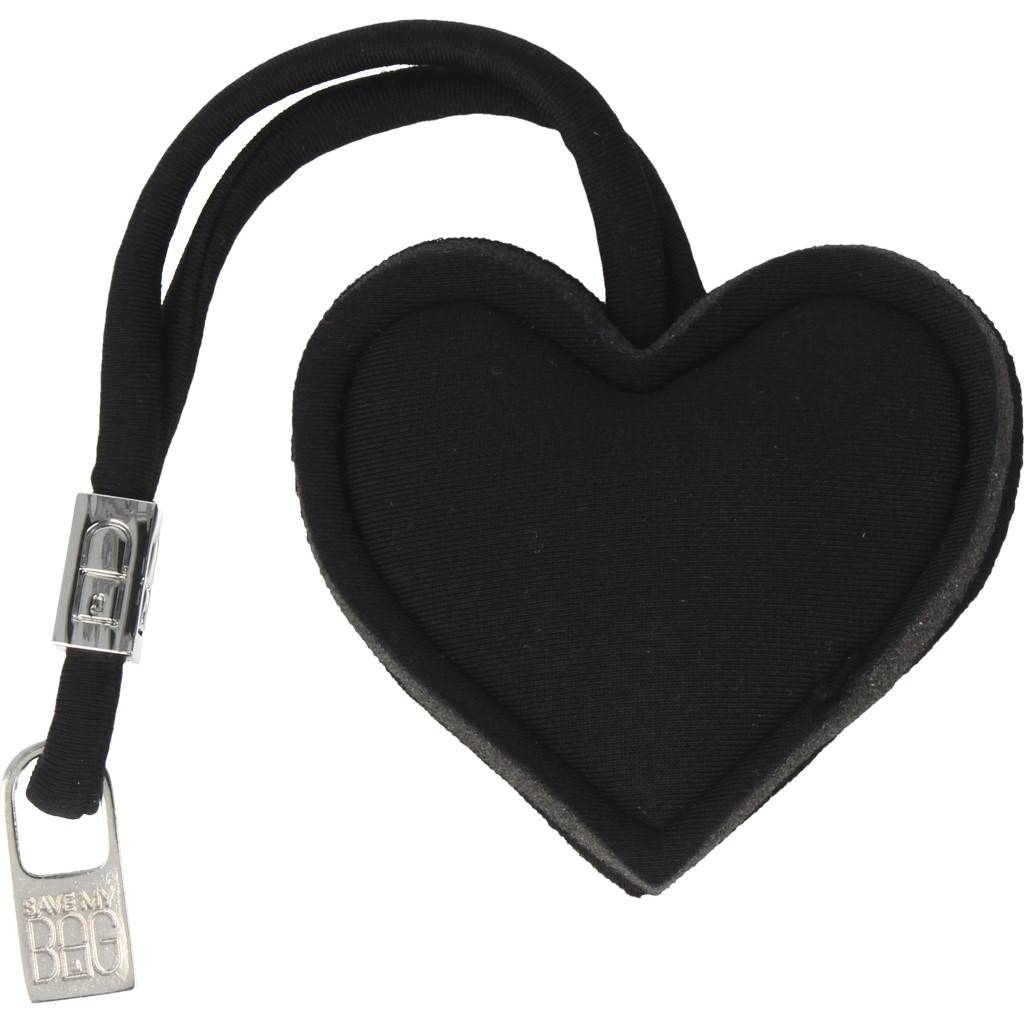 SAVE MY BAG HEART en color NERO  (2)