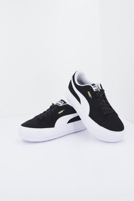 PUMA SUEDE MAYU en color BLACKWHT  (1)