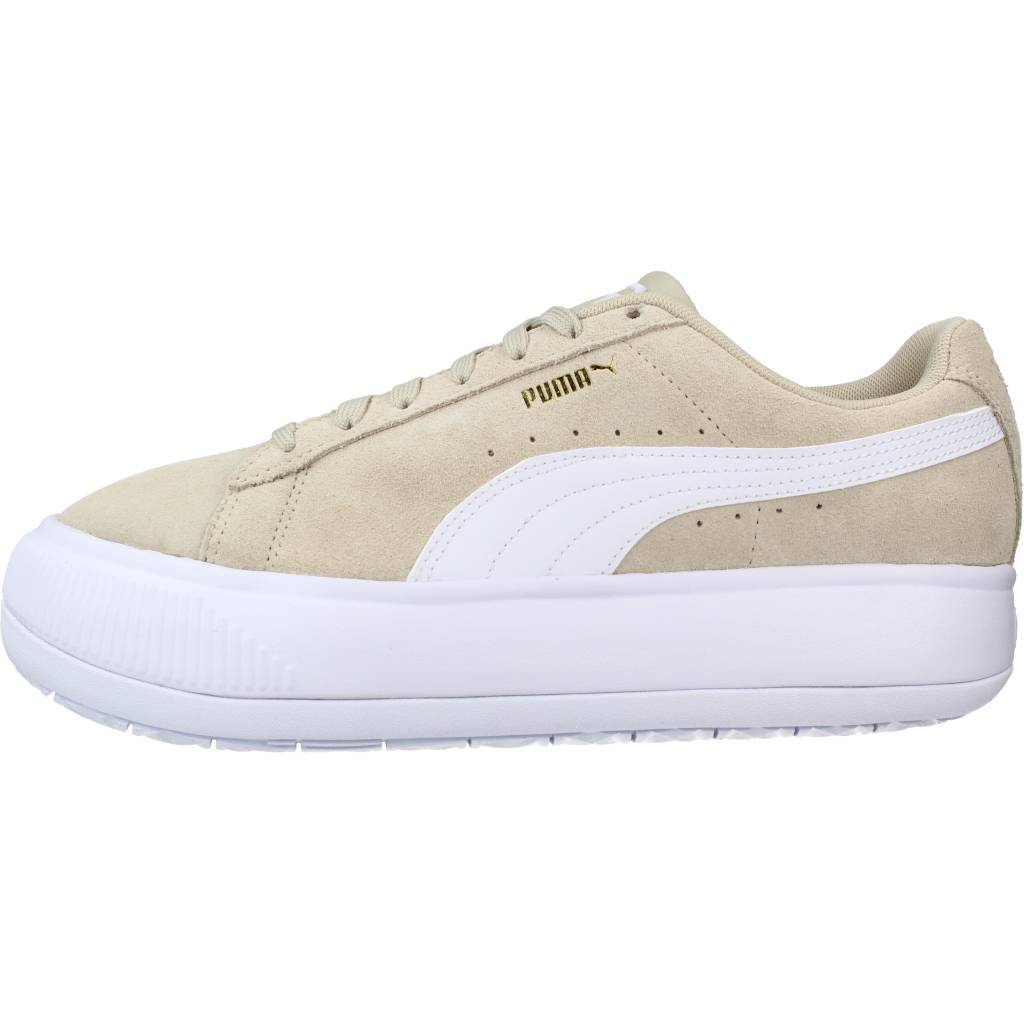 PUMA SUEDE MAYU en color WHITE  (2)