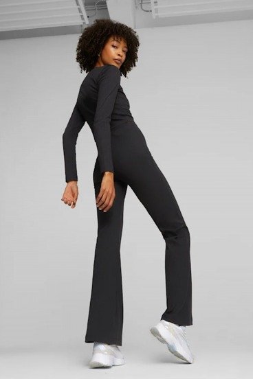 PUMA RIBBED FLAR en color BLACK  (3)