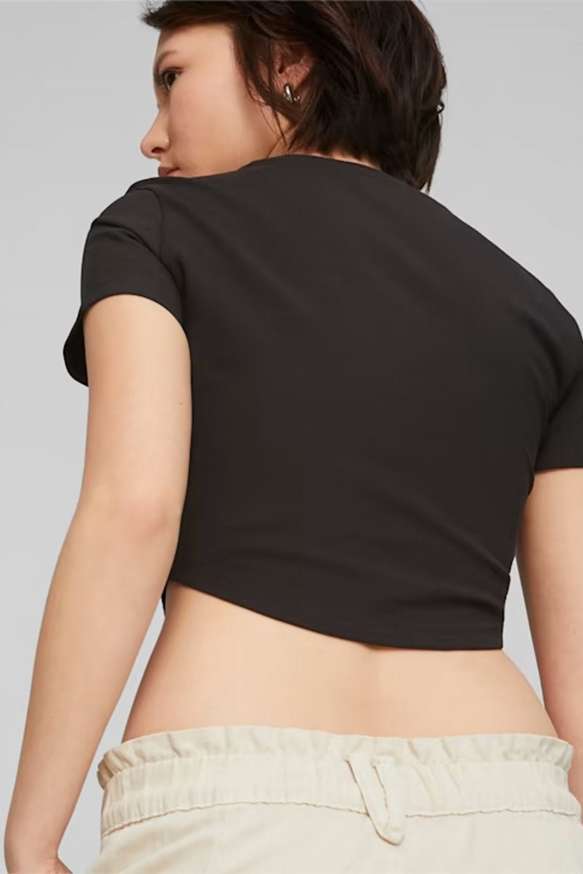 PUMA DARE TO CROPPED SLIM en color BLACK  (3)