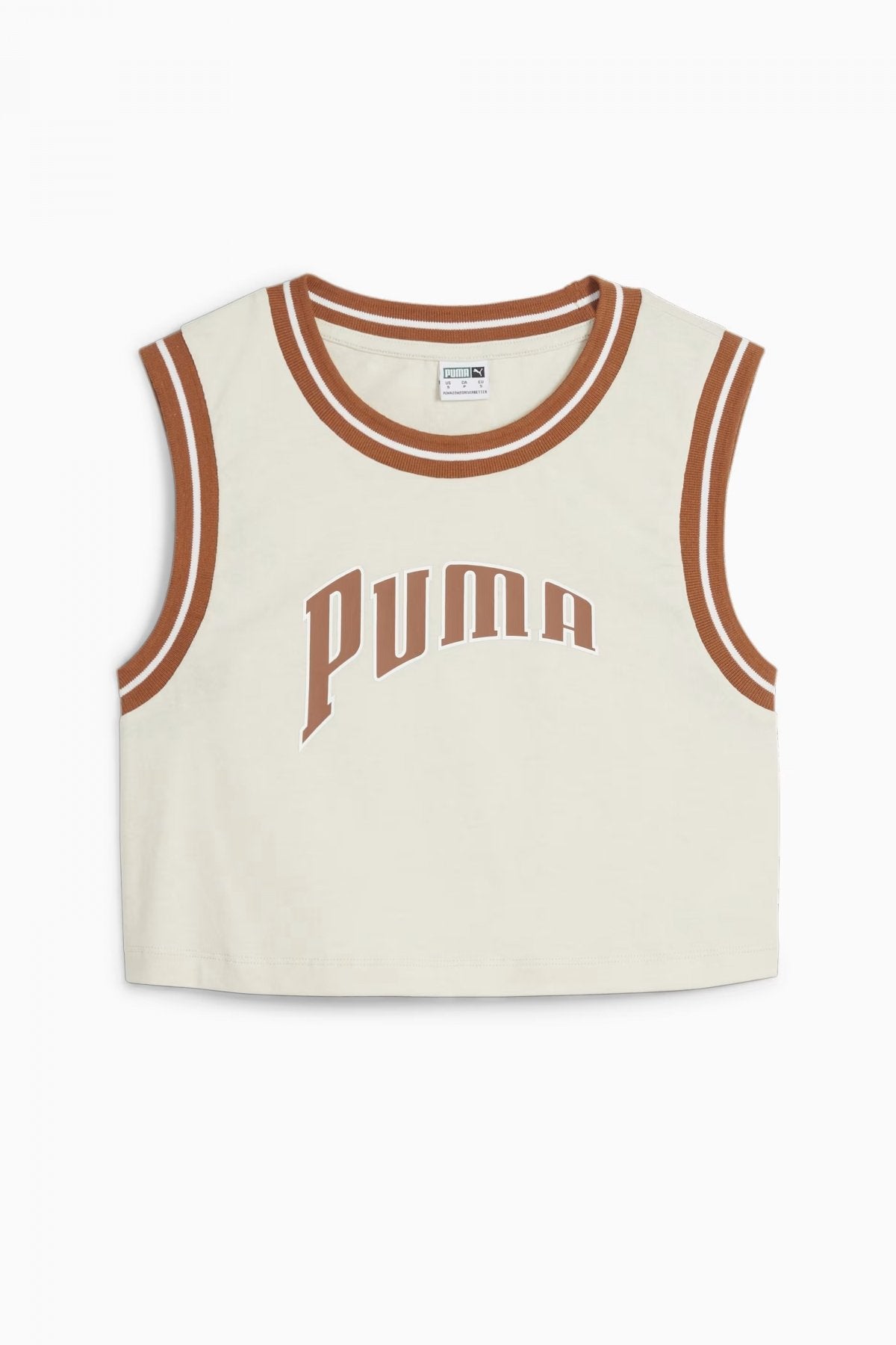 PUMA GRAPHIC CROPPED TEE en color LPNSNW  (2)
