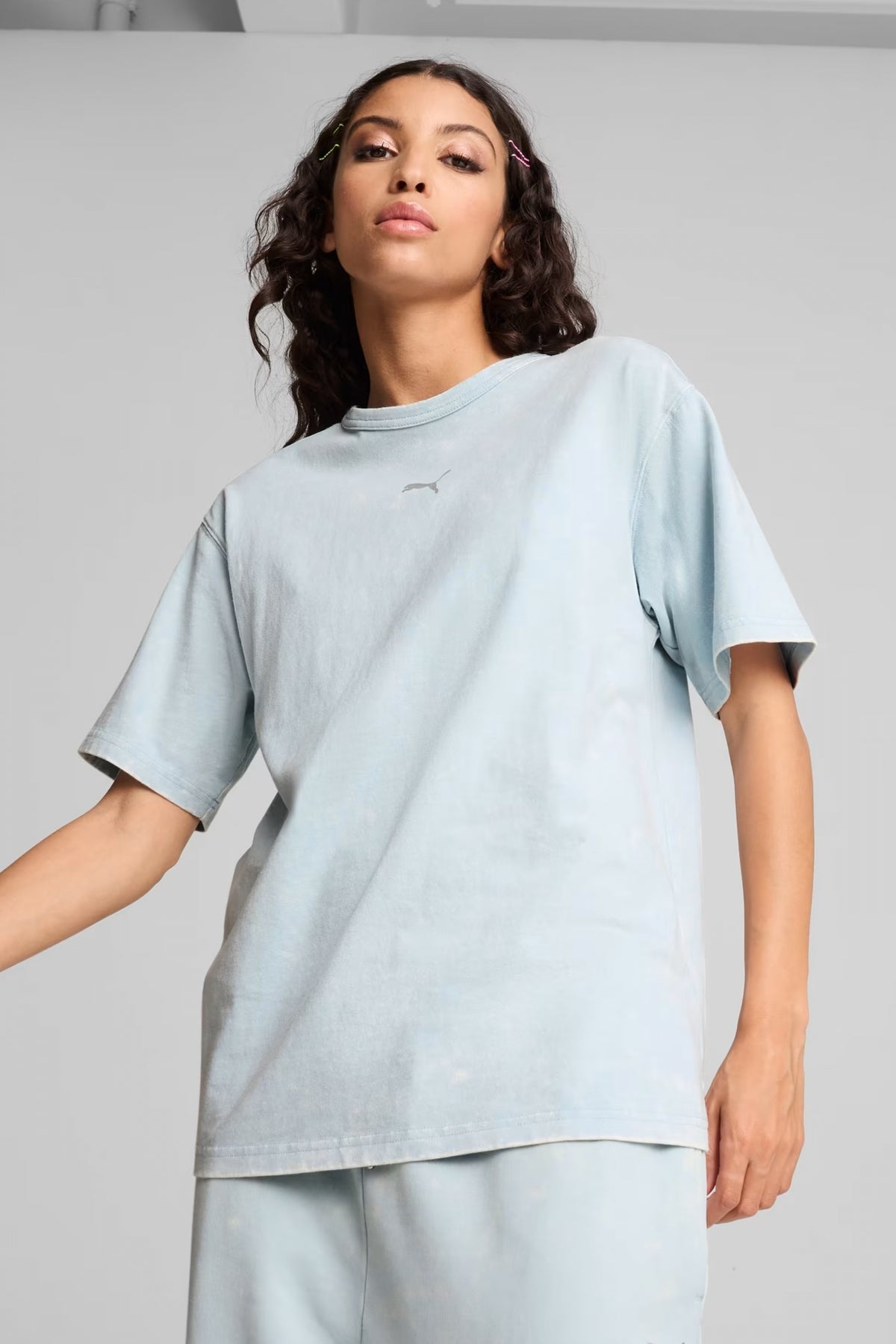 PUMA DARE TO RELAXED WASH en color BLUE  (1)