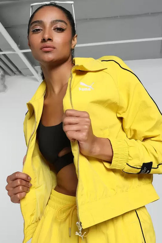 PUMA TRACK JACKET en color YELLOW  (1)
