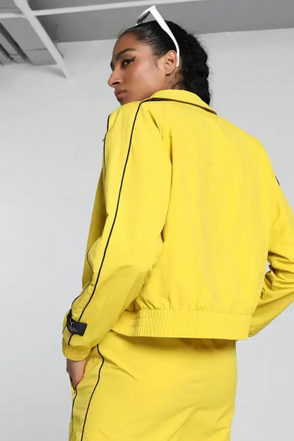 PUMA TRACK JACKET en color YELLOW  (2)