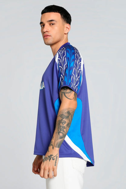 PUMA  FOOTBALL JERSEY en color BLUE  (2)