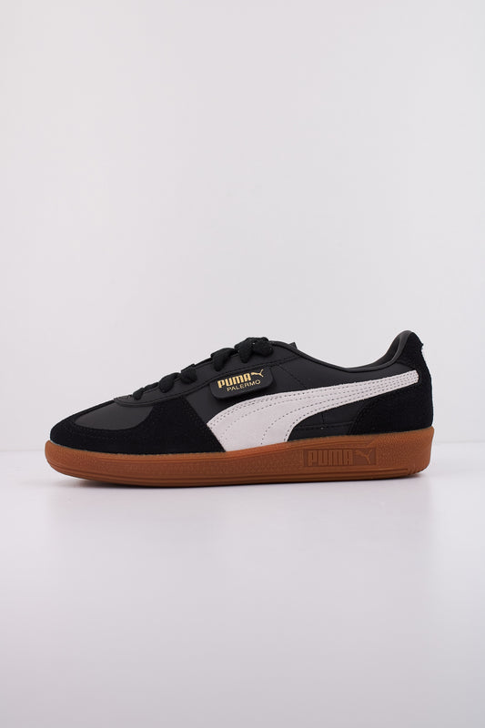 PUMA PALERMO LTH JR en color BLACK  (1)