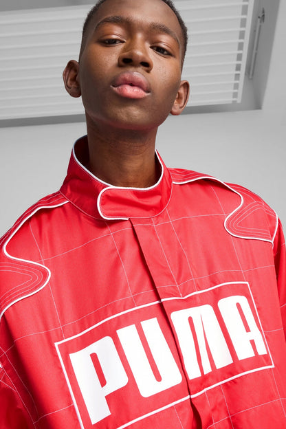 PUMA RACER JACKET FOR ALL en color RED  (1)