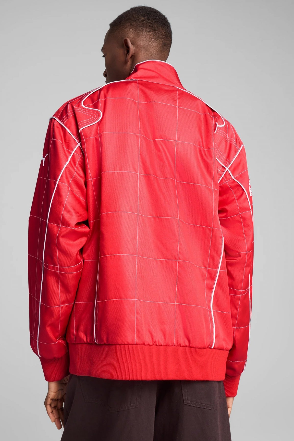 PUMA RACER JACKET FOR ALL en color RED  (3)