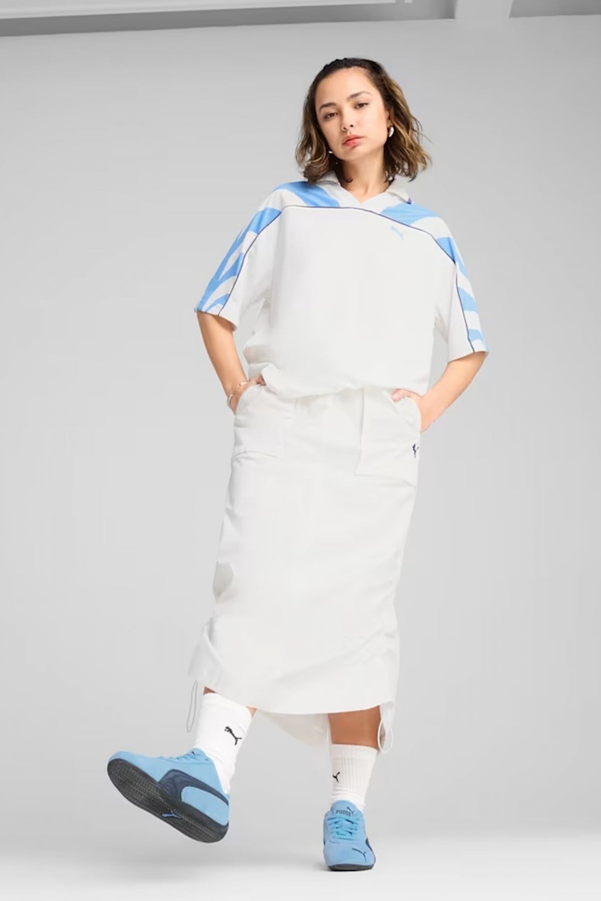 PUMA FUTURE ARCHIVE SKIRT en color WHITE  (5)