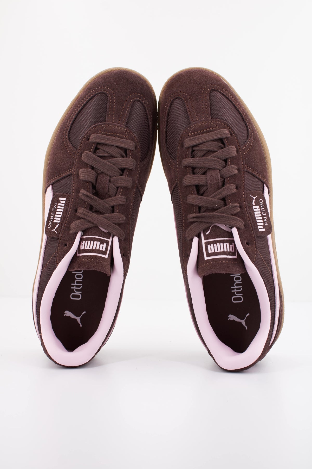 PUMA  PALERMO VINTAGE UPD en color BROWN  (3)