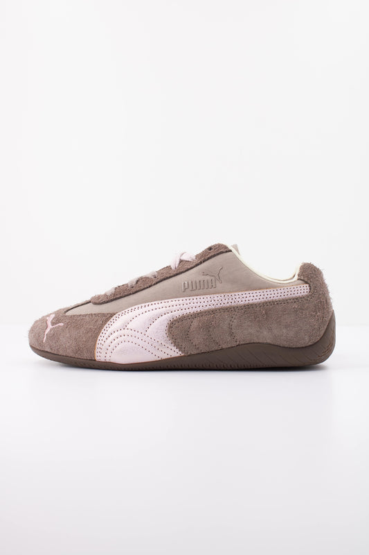 PUMA SPEEDCAT BRUSHED LUX en color GRYGUM  (1)