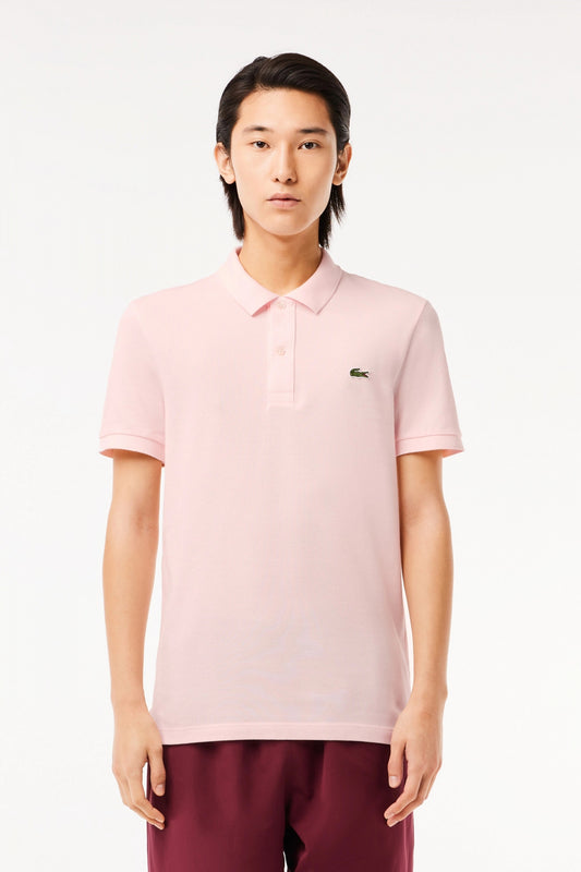 LACOSTE L SHORT SLEEVED  en color FLMNG  (1)