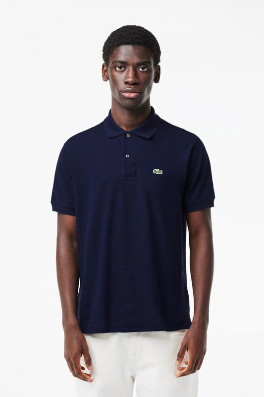LACOSTE L SHORT SLEEVED  en color NVYBL  (1)