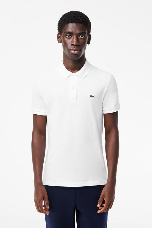 LACOSTE L SHORT SLEEVED  en color WHITE  (1)