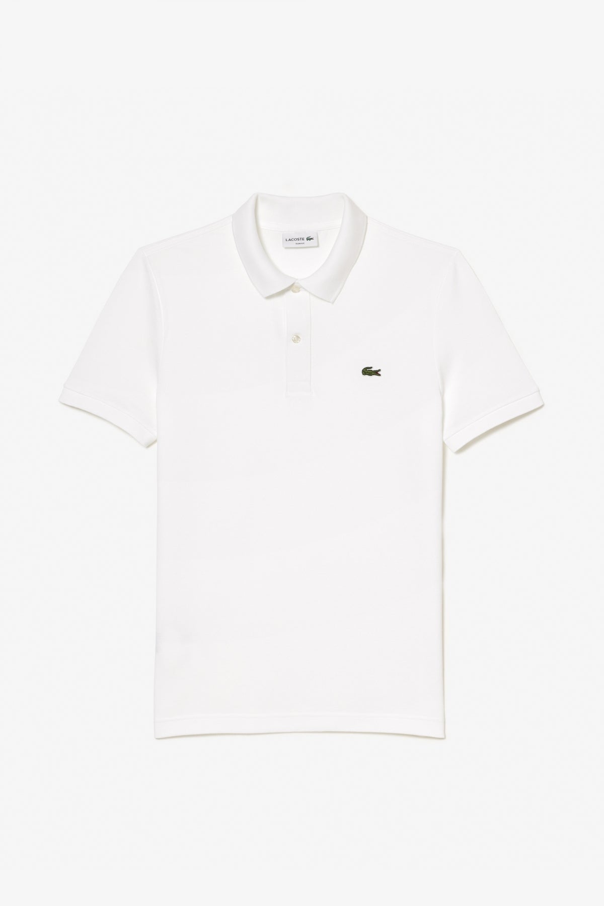 LACOSTE L SHORT SLEEVED  en color WHITE  (2)