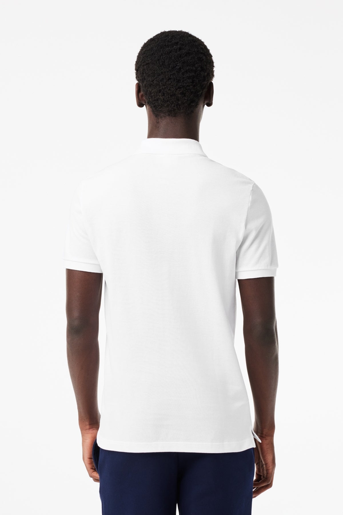LACOSTE L SHORT SLEEVED  en color WHITE  (3)