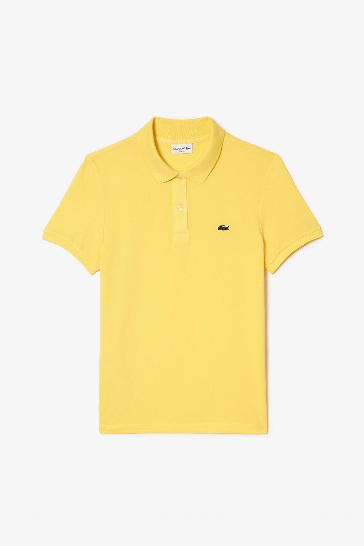 LACOSTE L SHORT SLEEVED  en color YELLOW  (2)