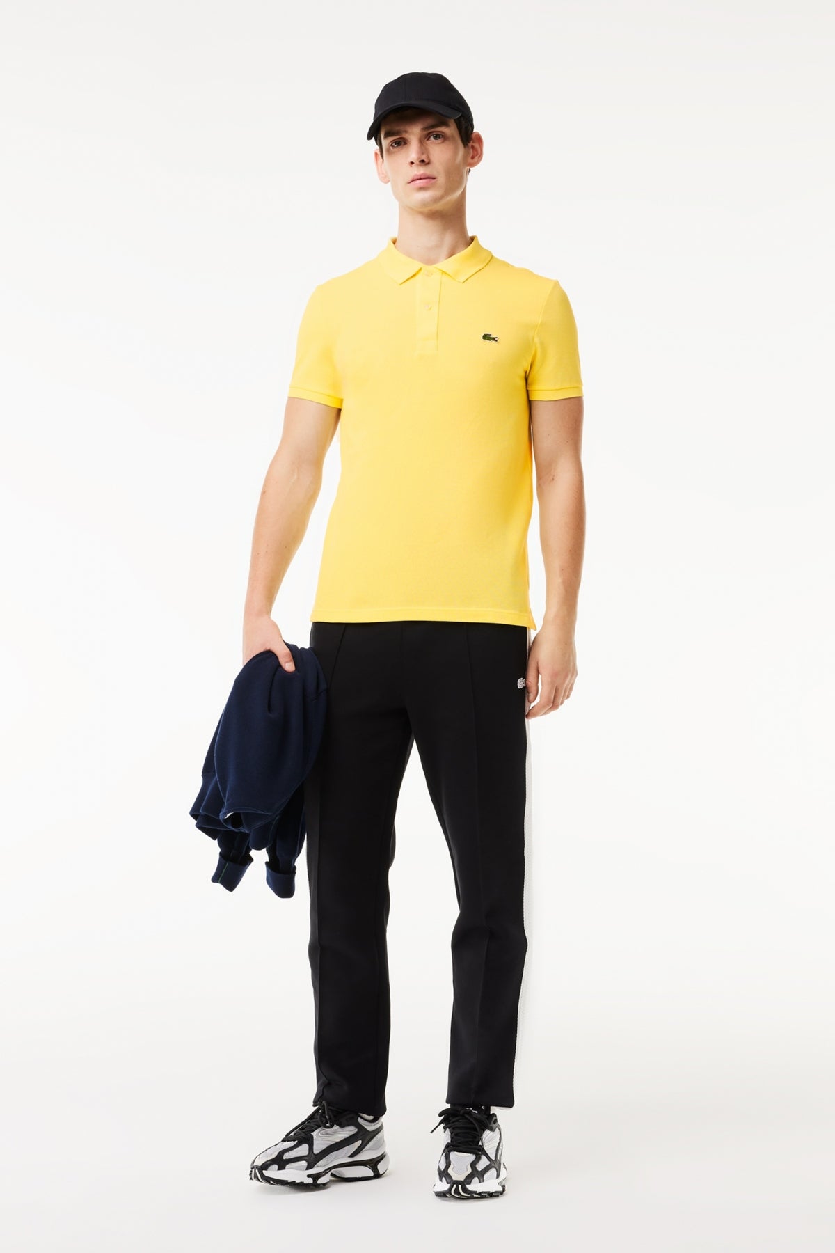 LACOSTE L SHORT SLEEVED  en color YELLOW  (4)