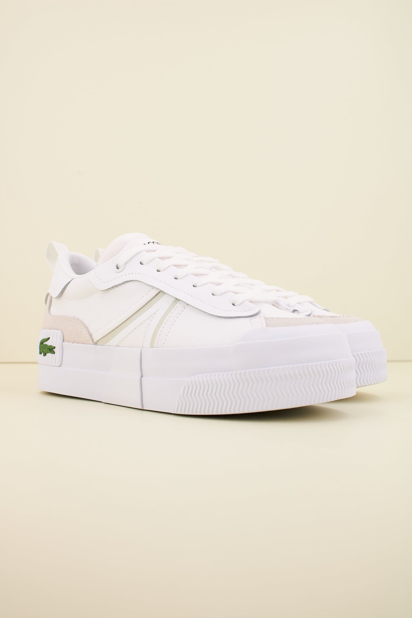 LACOSTE L PLATFORM CONTRA en color WHTWHT  (2)