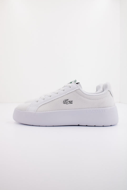 LACOSTE CARNABY PLATFORM LIT en color WHTWHT  (1)