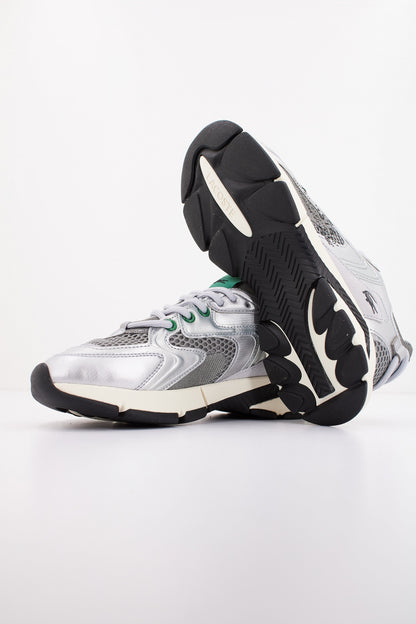 LACOSTE NEO TEXTILE AND LEAT en color GRYSLV  (4)