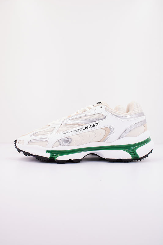 LACOSTE L K TEXTILE en color WHTGRN  (1)