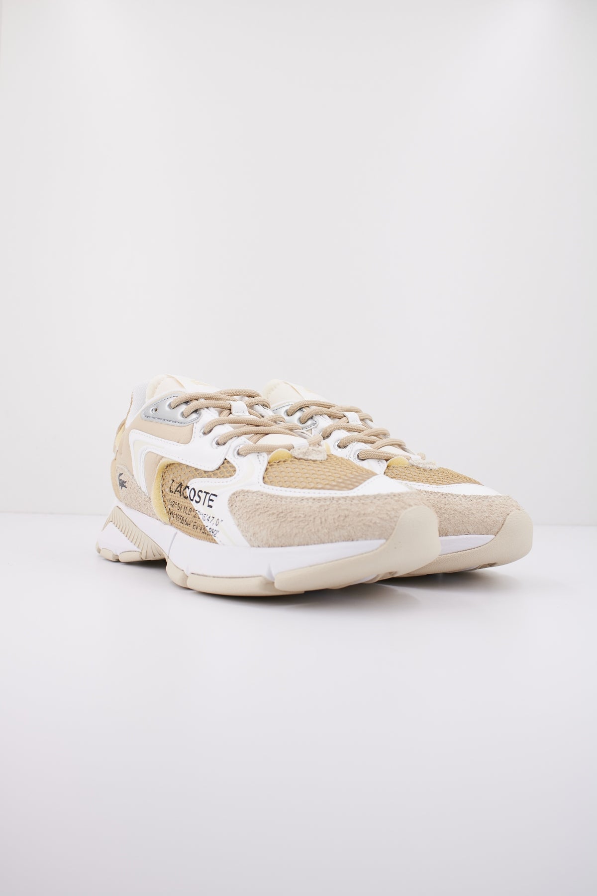 LACOSTE NEO TEXTILE en color TANWHT  (2)
