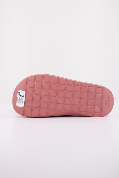 LACOSTE SERVE SLIDE . SYNT en color PNKWHT  (4)