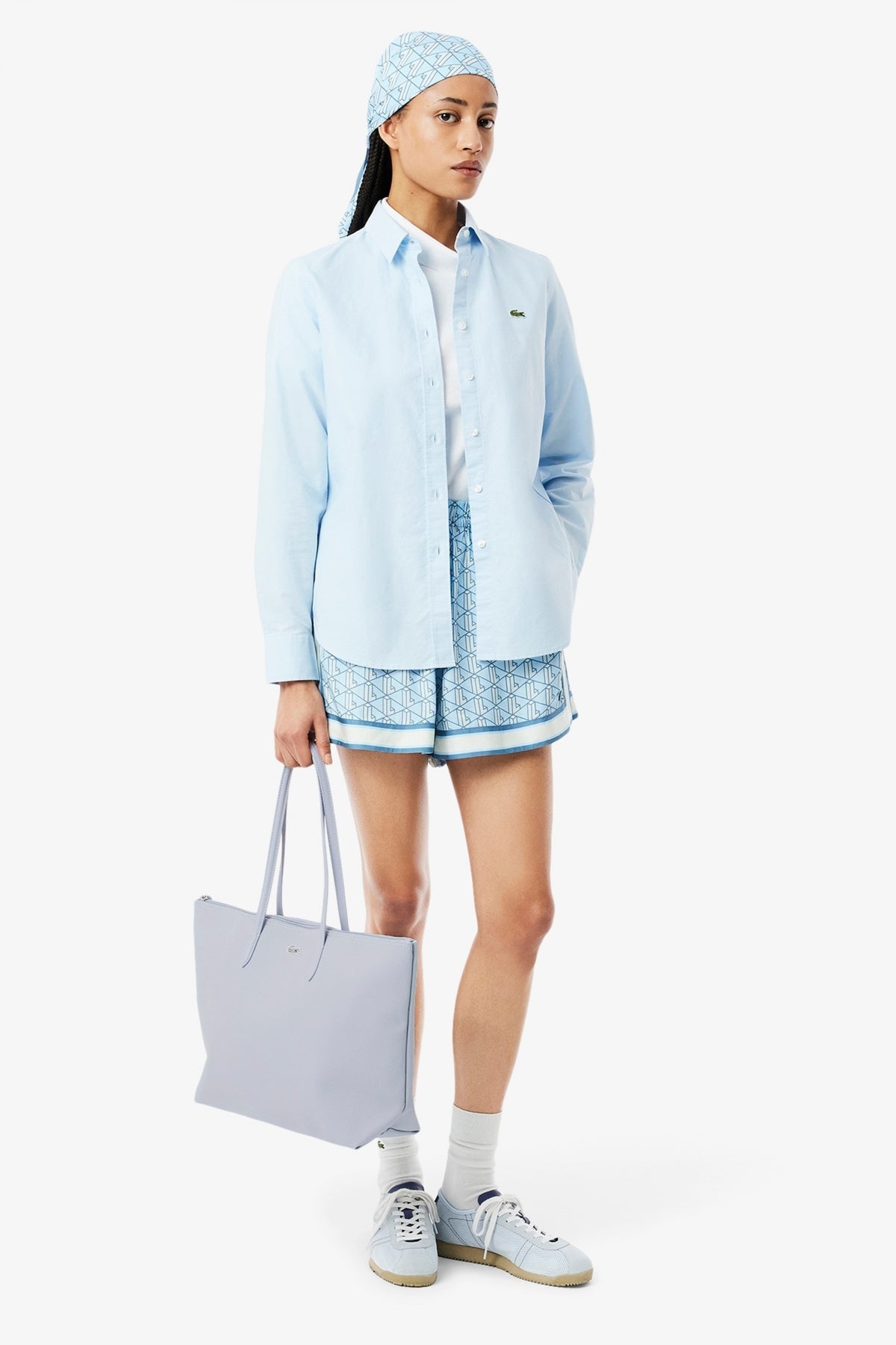 LACOSTE  LARGE COATED CANVAS en color Q  (4)