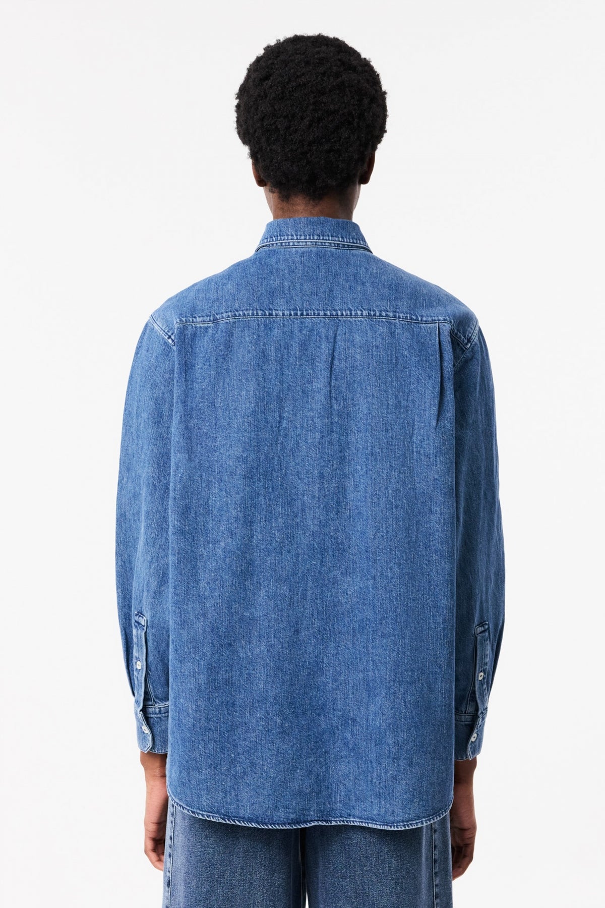 LACOSTE LONG SLEEVED SHIRT en color BLUE  (3)