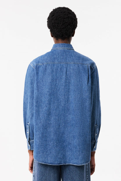 LACOSTE LONG SLEEVED SHIRT en color BLUE  (3)