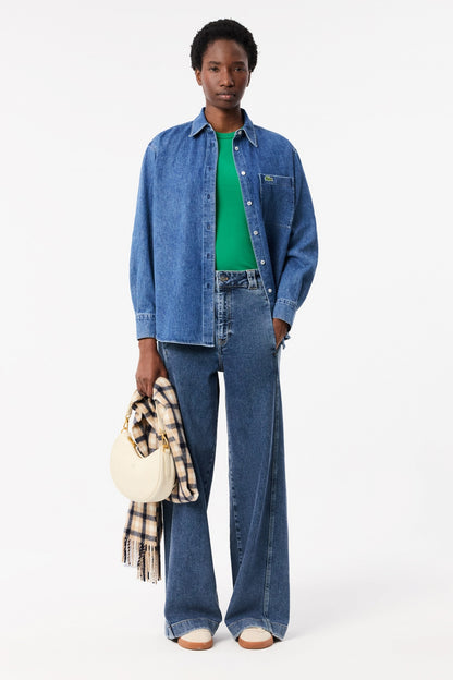 LACOSTE LONG SLEEVED SHIRT en color BLUE  (5)