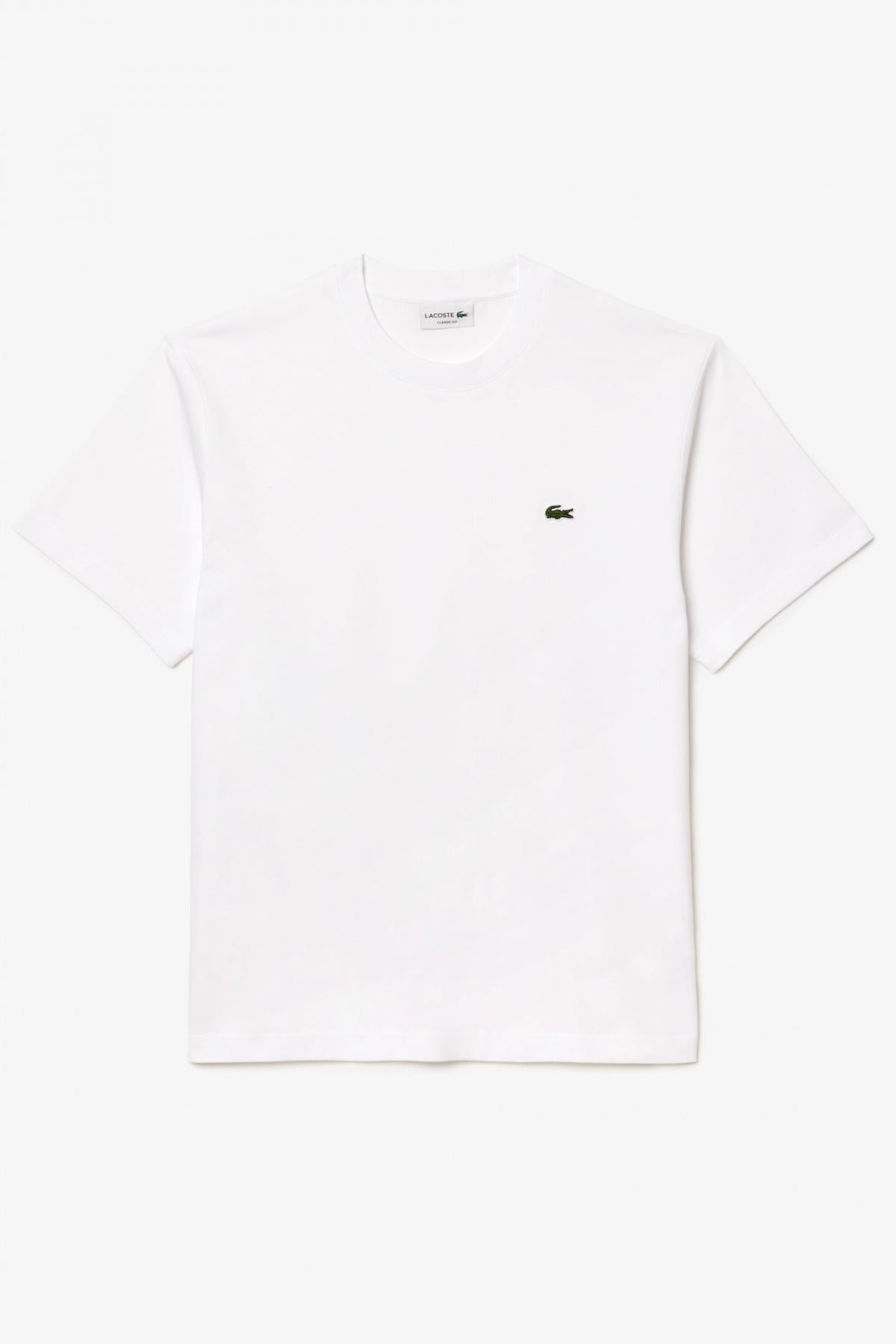 LACOSTE RELAXED FIT SOFT COT en color WHITE  (2)