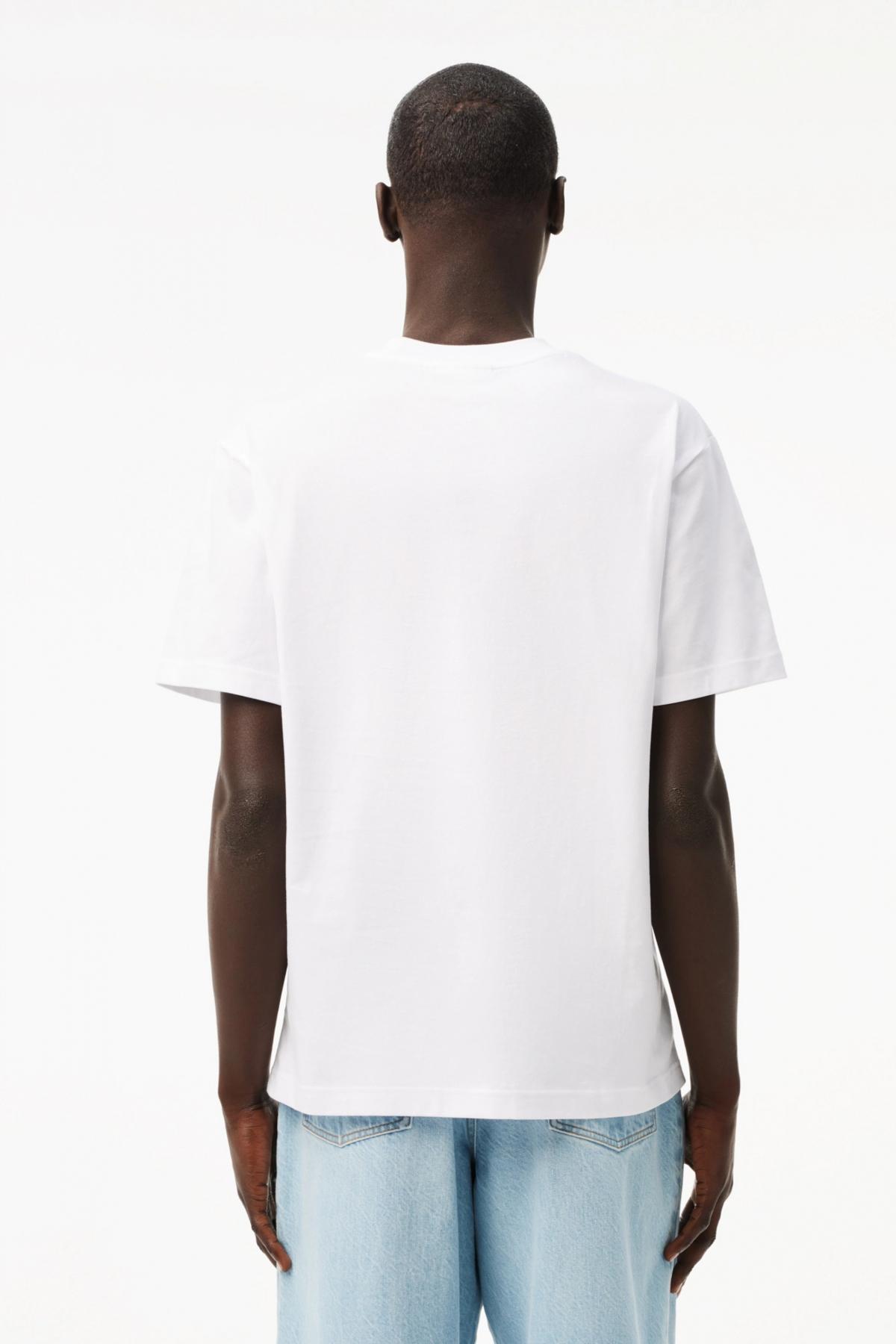 LACOSTE RELAXED FIT SOFT COT en color WHITE  (3)