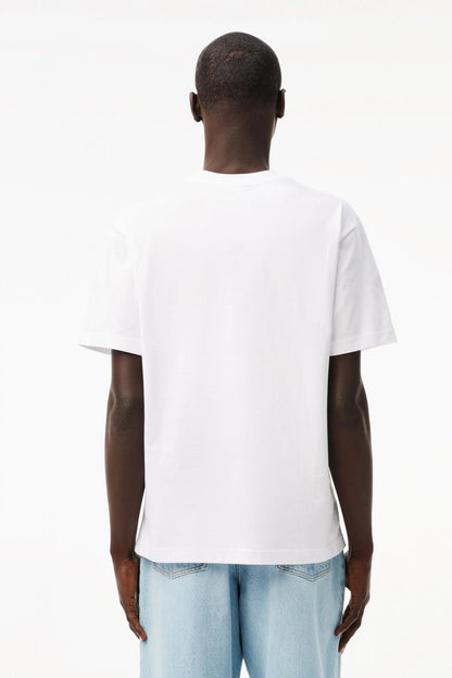 LACOSTE RELAXED FIT SOFT COT en color WHITE  (3)