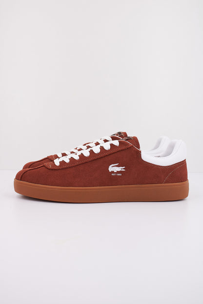 LACOSTE BASESHOT en color BRWGUM  (1)