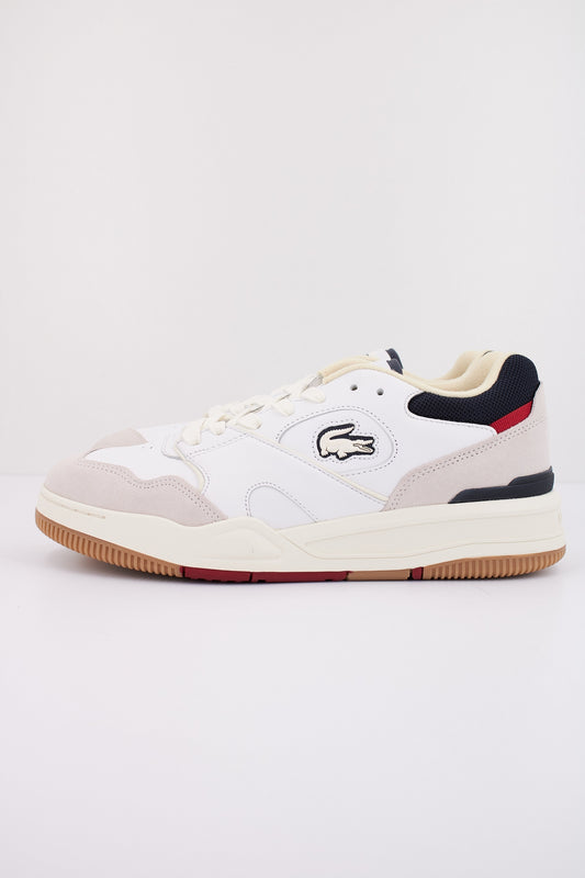 LACOSTE  LINESHOT en color WHTGUM  (1)
