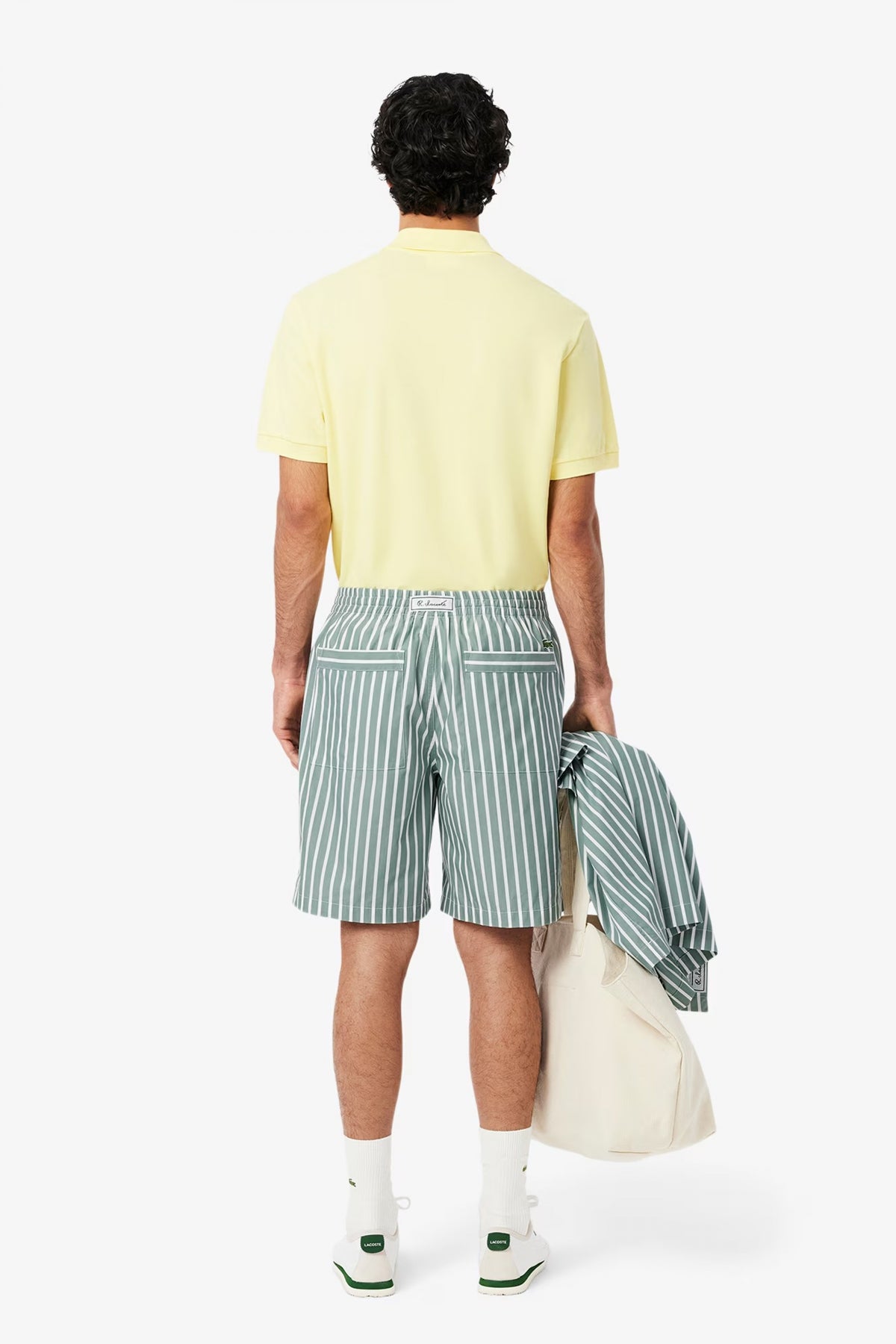 LACOSTE SHORTS en color SPRWHT  (2)