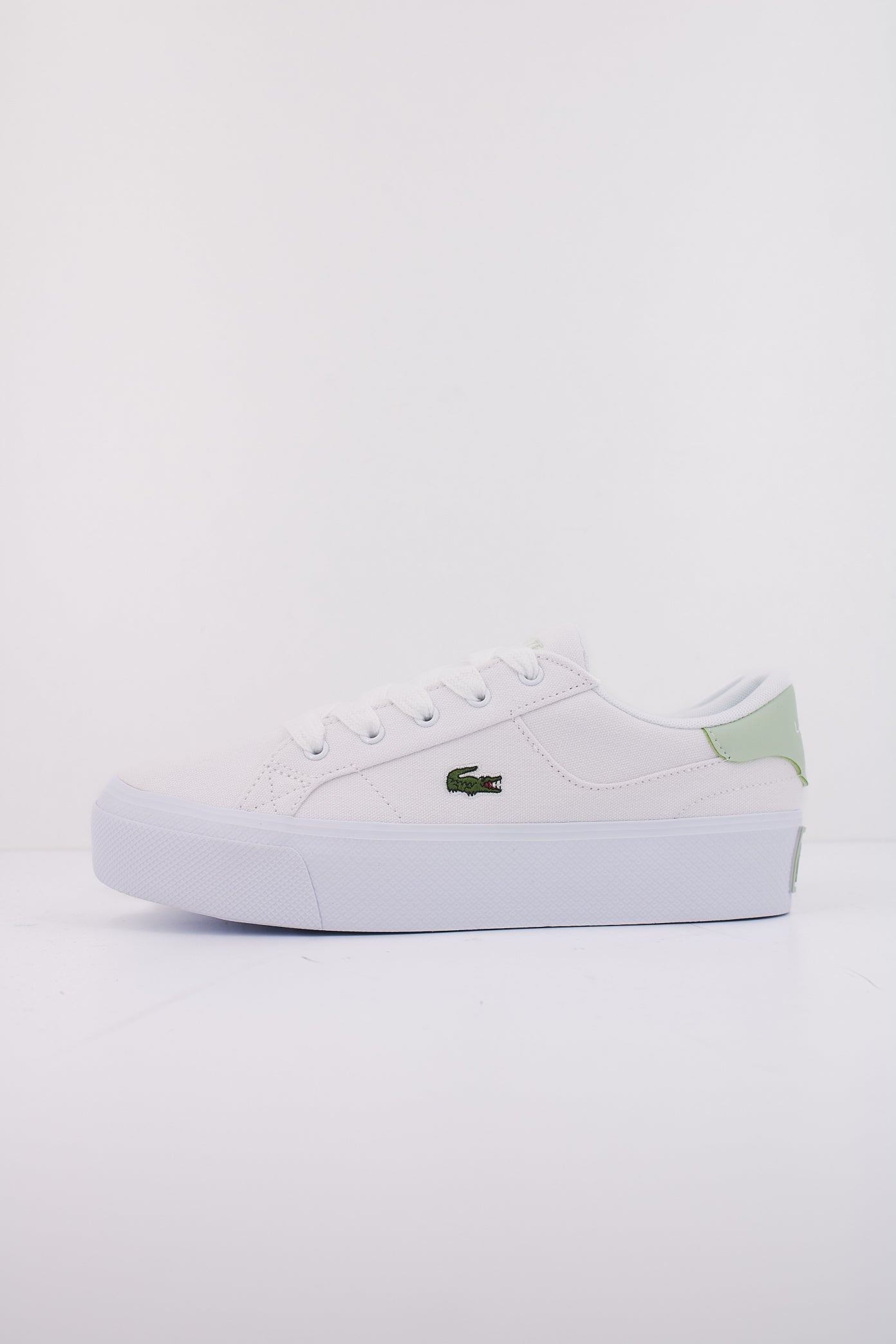 LACOSTE WOMEN'S ZIANE PLATFO en color WHTGRN  (1)