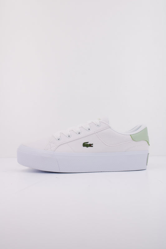 LACOSTE WOMEN'S ZIANE PLATFO en color WHTGRN  (1)