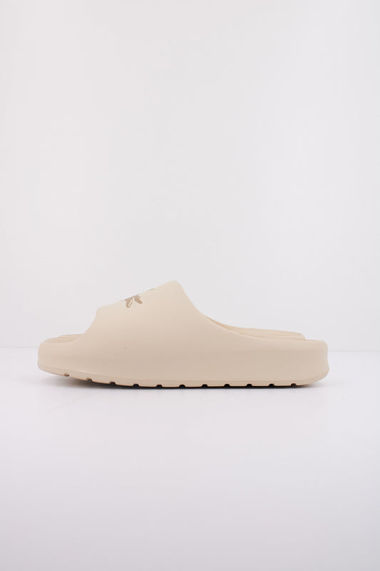 LACOSTE SERVE SLIDE . en color WHTTAN  (1)