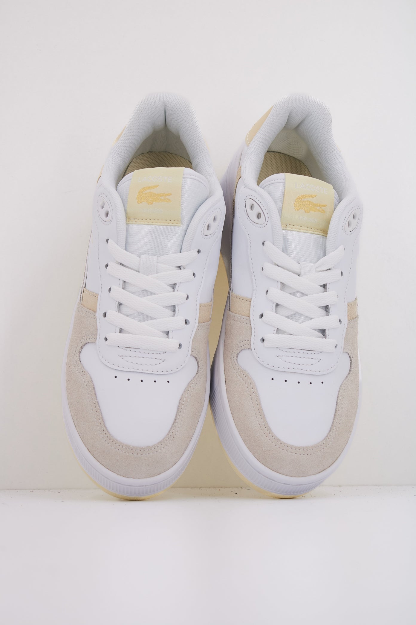 LACOSTE  T-CLIP PLATFORM en color WHTYLW  (3)