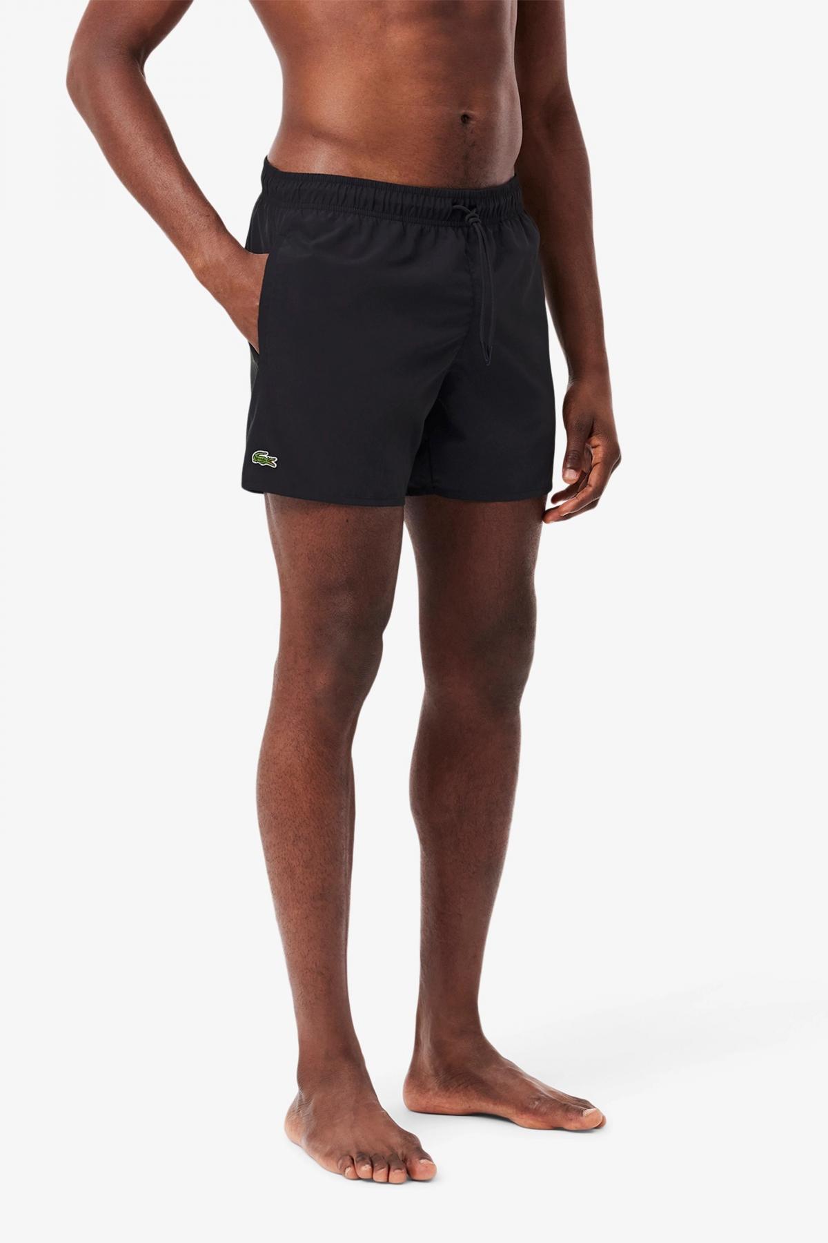 LACOSTE SHORT SLEEVED RIBBED en color BLACK  (2)