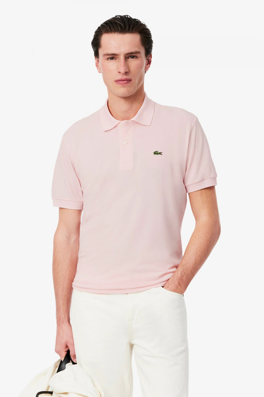 LACOSTE  SHORT SLEEVED RIBBE en color FLMNG  (1)