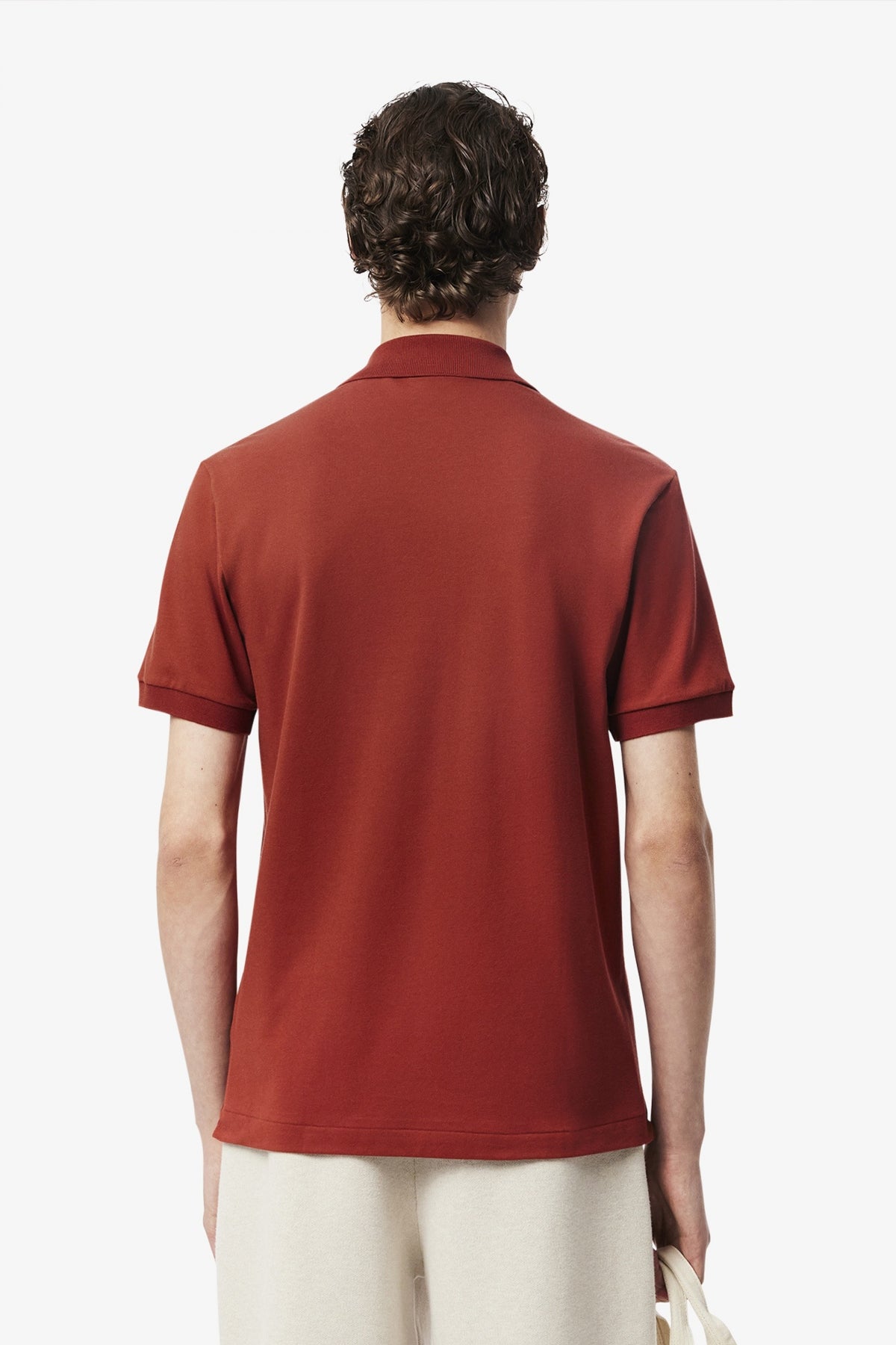 LACOSTE  SHORT SLEEVED RIBBE en color IBERIS  (3)