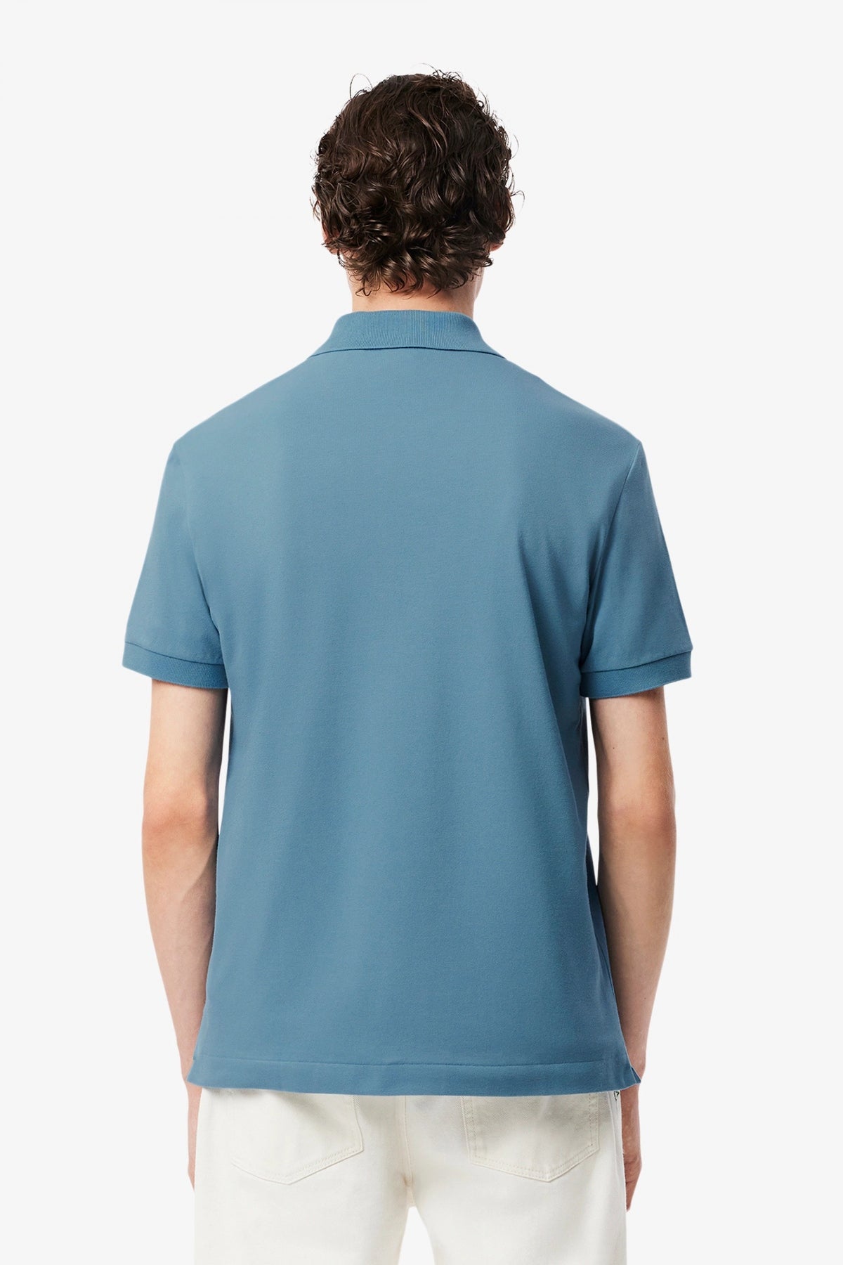 LACOSTE  SHORT SLEEVED RIBBE en color LMSTON  (3)