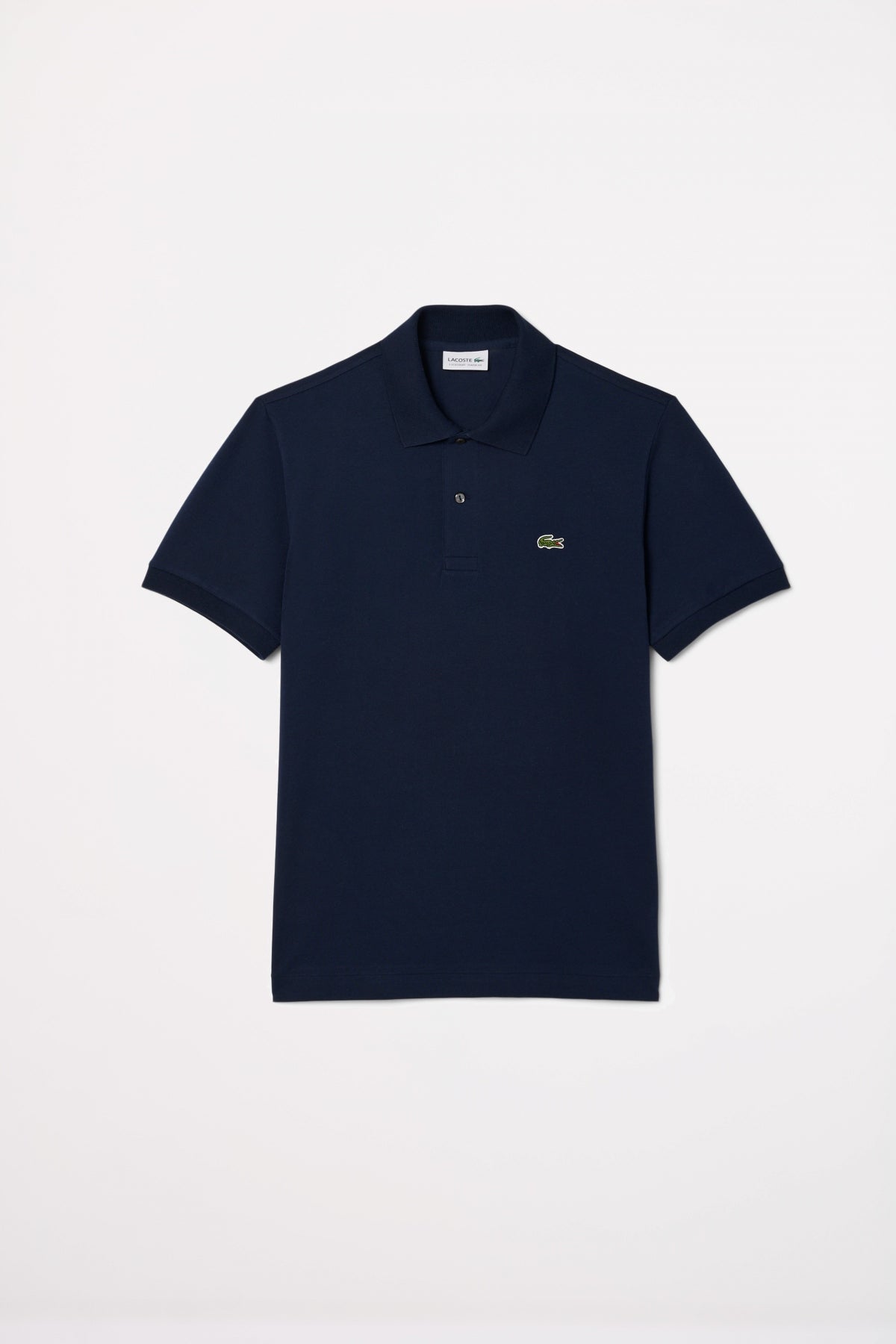 LACOSTE  SHORT SLEEVED RIBBE en color NVYBLU  (2)