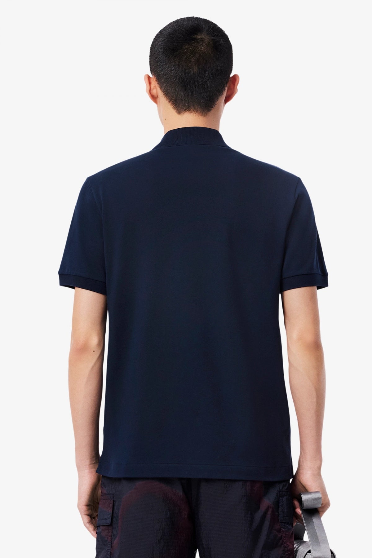 LACOSTE  SHORT SLEEVED RIBBE en color NVYBLU  (3)