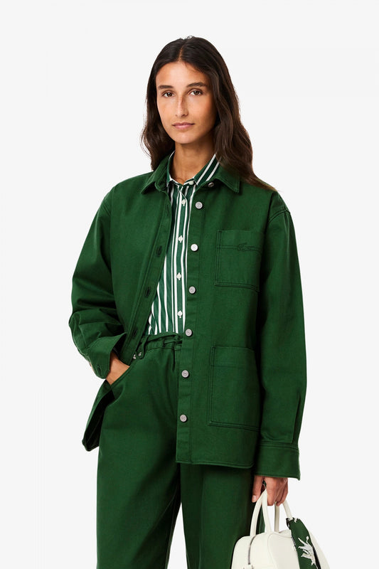 LACOSTE  BLOUSON  en color GREEN  (1)